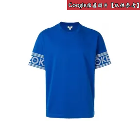 凯卓/Kenzo 法国蓝 T恤 徽标T恤 F955TS0434BD.74.L