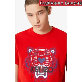 凯卓/Kenzo 红色 T恤 老虎T恤 F955TS0504W5.21.L