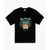 凯卓/Kenzo 黑色 T恤 老虎T恤 F955TS0504YA.99.L