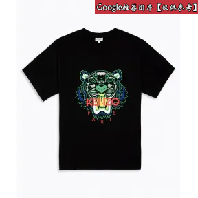 凯卓/Kenzo 黑色 T恤 老虎T恤 F955TS0504YA.99.L