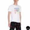 凯卓/Kenzo 白色 T恤 老虎广场T恤 F955TS0514W8.01.L