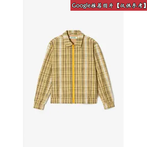 凯卓/Kenzo 深米色 外套 格纹格子外套 F955VE2041RH.13.L