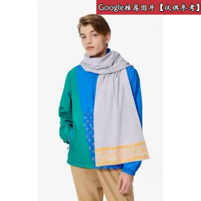 凯卓/Kenzo 浅灰色 丝巾 徽标围巾 F958EU726PEP.93.TU