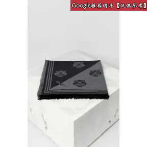 凯卓/Kenzo 蓝色 丝巾 玫瑰围巾 F958EW313PEL.70.TU