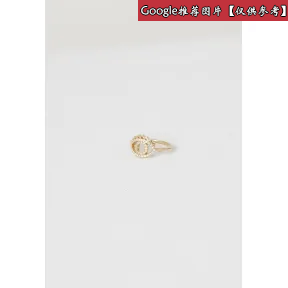 凯卓/Kenzo 金色 戒指 迷你眼环 L55B41340103.L1.56