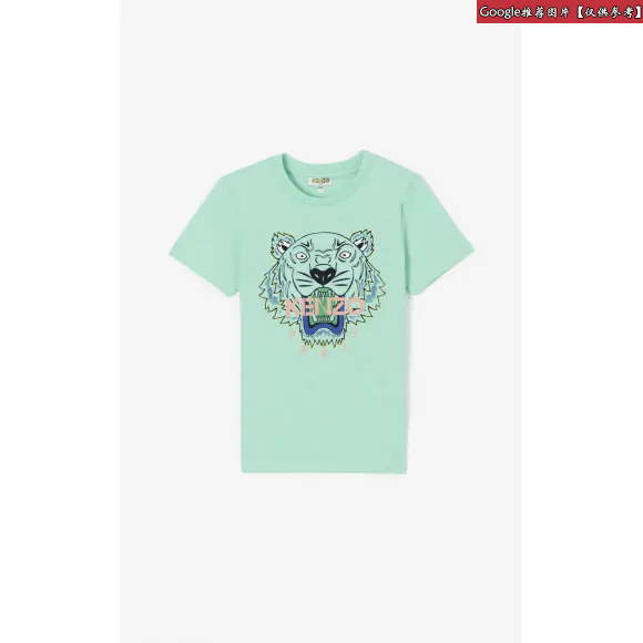凯卓/Kenzo 男孩 白色 T恤 老虎T恤 L85Z10518G03.01.6M