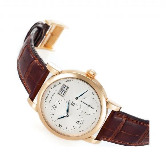 朗格/A.Lange&sohne  LANGE1系列 38.5mm 18K黄金 手动机械机芯 男表 101.002