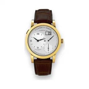 朗格/A.Lange&sohne  LANGE 1系列 38.5毫米 18k黄金 手动机械机芯 男表 101.022