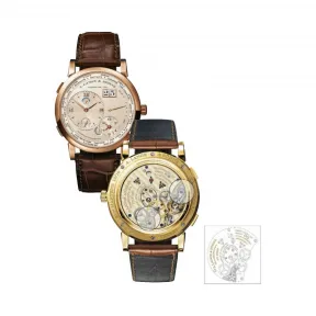 朗格/A.Lange&sohne  LANGE 1系列 41.90 mm 玫瑰金 手动机械机芯 男表 116.032M