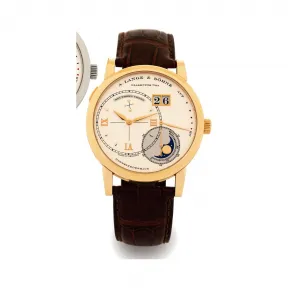 朗格/A.Lange&sohne  LANGE 1系列 41.9毫米 18k玫瑰金 手动机械机芯 男表 119.032