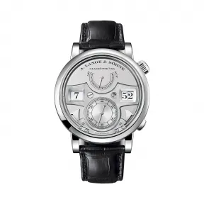 朗格/A.Lange&sohne  ZEITWERK系列 44.2毫米 铂金 手动机械机芯 男表 145.025