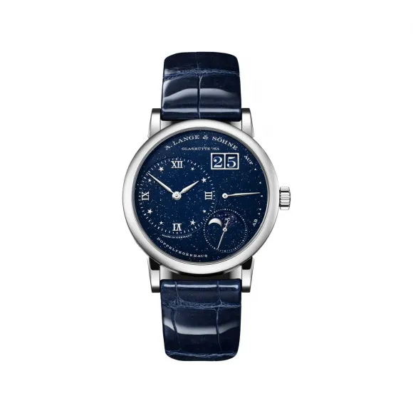 朗格/A.Lange&sohne GRAND LANGE 1 系列 36.8MM 18K白金 手动上链机芯 女表 182.086