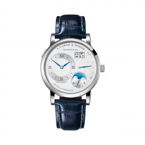 朗格/A.Lange&sohne  LANGE 1系列 38.5 毫米 18K白色K金 自动机械机芯 男表 192.066