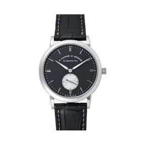 朗格/A.Lange&sohne  Saxonia 系列 37毫米 18k白金 手动机械机芯 男表 215.049
