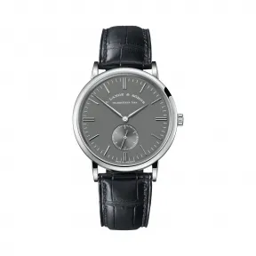 朗格/A.Lange&sohne  Saxonia 系列 37 毫米 18K白色K金 手动机械机芯 男表 216.027