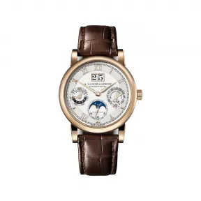 朗格/A.Lange&sohne saxonia 系列 38.5MM 18K蜂蜜金 自动上链机芯 男表 310.050-E