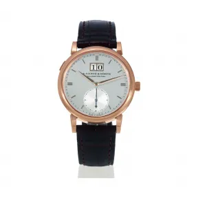 朗格/A.Lange&sohne  Saxonia 系列 37毫米 18k玫瑰金 自动机械机芯 男表 315.032