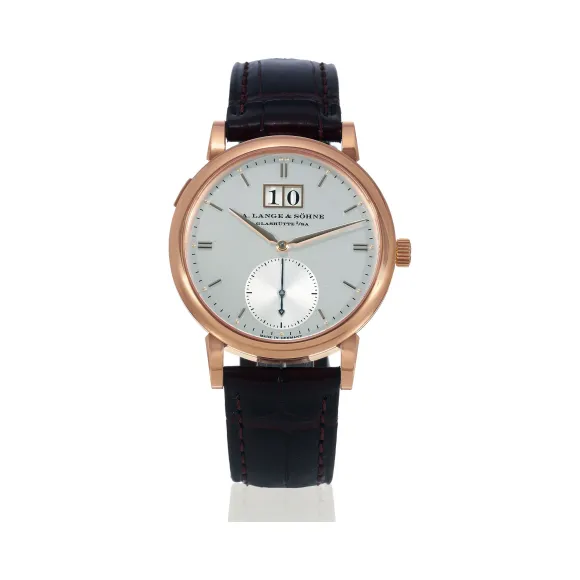 朗格/A.Lange&sohne  Saxonia 系列 37毫米 18k玫瑰金 自动机械机芯 男表 315.032