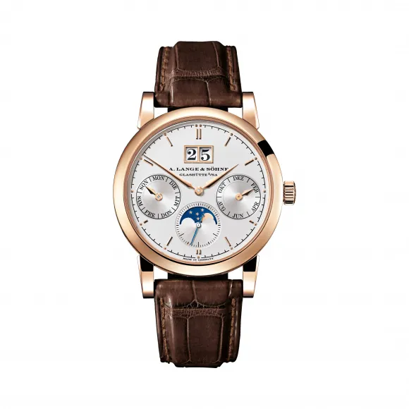朗格/A.Lange&sohne  Saxonia 系列 38.5 毫米 18K玫瑰金 自动机械机芯 男表 330.032