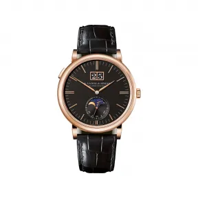 朗格/A.Lange&sohne  Saxonia 系列 40 毫米 18K玫瑰金 自动机械机芯 男表 384.031