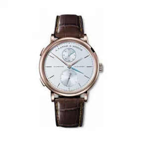 朗格/A.Lange&sohne  Saxonia 系列 40毫米 18k玫瑰金 自动机械机芯 男表 385.032