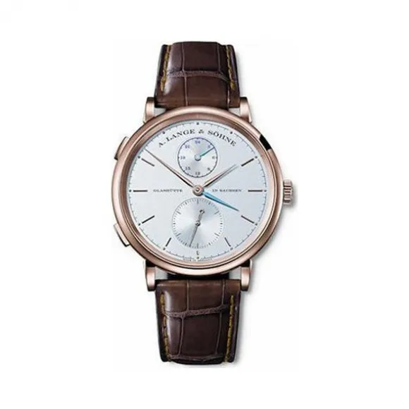 朗格/A.Lange&sohne  Saxonia 系列 40毫米 18k玫瑰金 自动机械机芯 男表 385.032