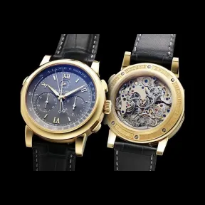 朗格/A.Lange&sohne  Saxonia 系列 43.20 mm 黄金 手动机械机芯 男表 404.048