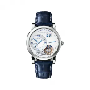朗格/A.Lange&sohne GRAND LANGE 1 系列 38.5MM 18K白金 手动上链机芯 男表 722.066F