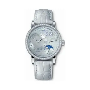 朗格/A.Lange&sohne  LANGE 1系列 36.8毫米 18k白金镶钻 手动机械机芯 女表 819.048