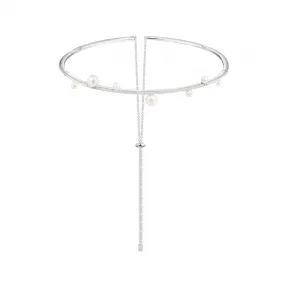 APM 纯银镶晶钻项圈 AC3466XPL