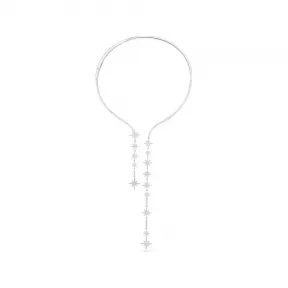 APM 纯银镶晶钻METEORITES开口项圈 AC4562OX