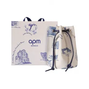 APM 棉质夏日Toile de Jouy小手拿包 ACCESS9-14