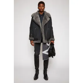 阿克尼/Acne  Velocite Suede 黑色/深灰色 1AR173-AJO