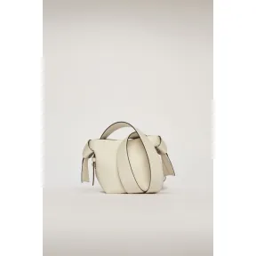 阿克尼/Acne 女士 Musubi Micro 白色/黑色 A10025-AL4