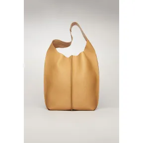 阿克尼/Acne 女士 粒面皮革托特包 杏仁米色 A10044-AE4