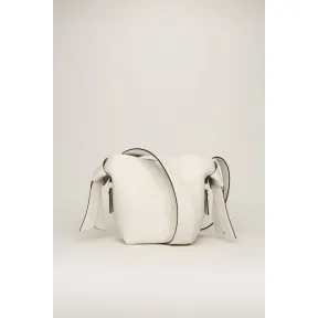 阿克尼/Acne 女士 Musubi Mini 白色/黑色 A10093-AL4