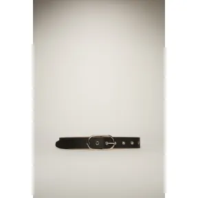 阿克尼/Acne 女士 铆钉皮带 黑色 A80036-900