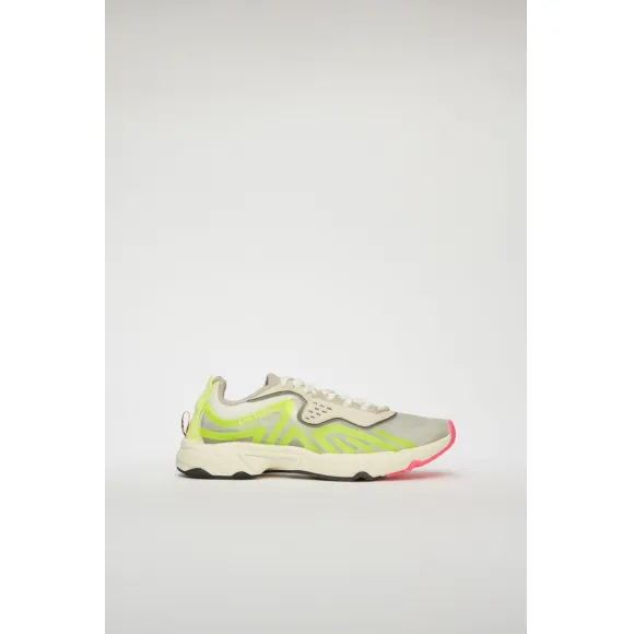 阿克尼/Acne 女士 徒步鞋 白色/黄色/黄色 AD0234-BWO