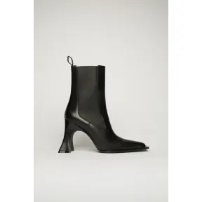 阿克尼/Acne 女士 高跟皮靴 黑色 AD0317-900