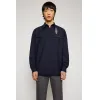 阿克尼/Acne 男士 羊毛混纺衬衫 海军蓝 BB0289-BG3