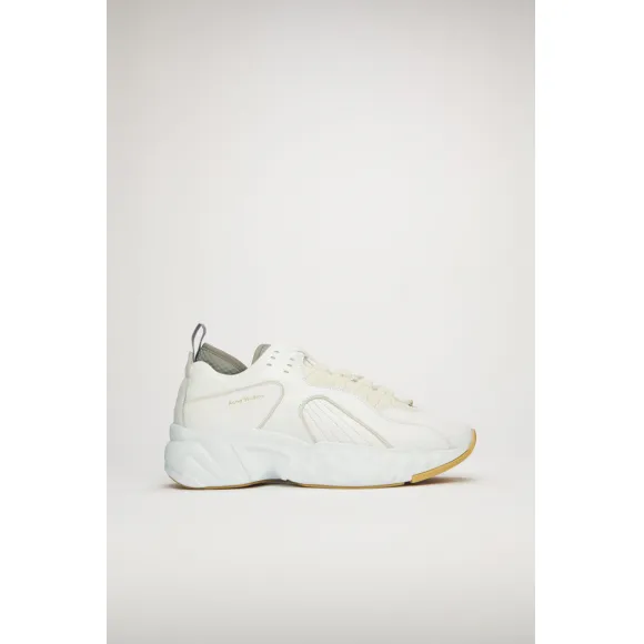 阿克尼/Acne 男士 Rockaway Leather 白色 BD0002-100