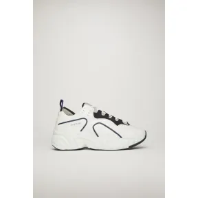 阿克尼/Acne 男士 Rockaway Leather 白色多色 BD0002-53K