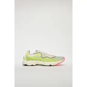 阿克尼/Acne 男士 徒步鞋 白色/黄色/黄色 BD0094-BWO