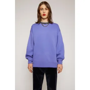 阿克尼/Acne 男士 徽标提花运动衫 雾紫色 BI0078-ADF