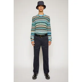 阿克尼/Acne 男士 直筒版型长裤 海军蓝 BK0002-885