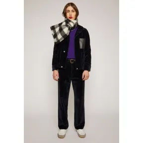 阿克尼/Acne 男士 植绒牛仔长裤 海军蓝 BK0329-885