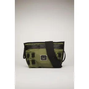 阿克尼/Acne 女士 徽标铭牌腰包 卡其绿 C10041-AB6