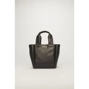 阿克尼/Acne 女士 迷你皮革托特包 黑色 C10050-900