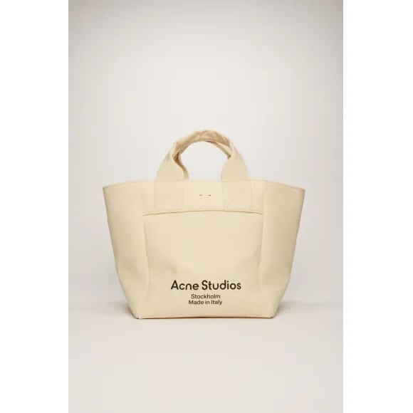 阿克尼/Acne 女士 大号帆布托特包 米色 C10057-AEK