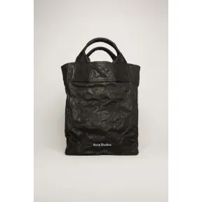 阿克尼/Acne 女士 褶饰托特包 黑色 C10060-900